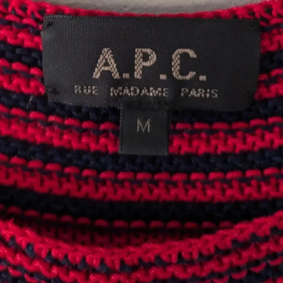 A.P.C. Knit Sleeveless Sweater Top - Picture 3 of 6